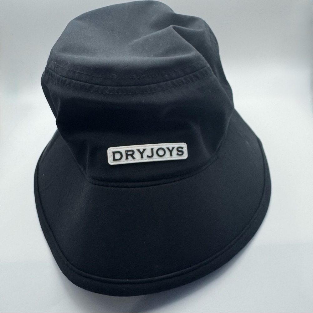 FOOTJOY DryJoys Waterproof Bucket Hat S/M Black - Picture 3 of 9